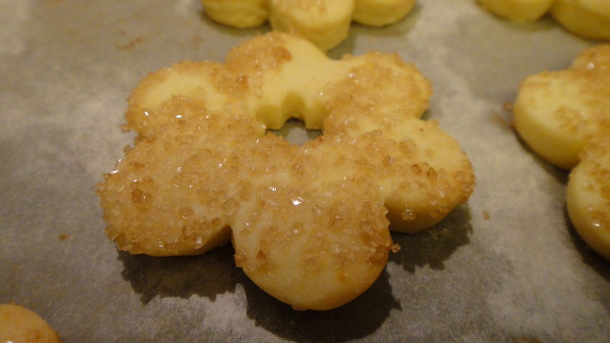 Canestrelli alla granella di zucchero di canna