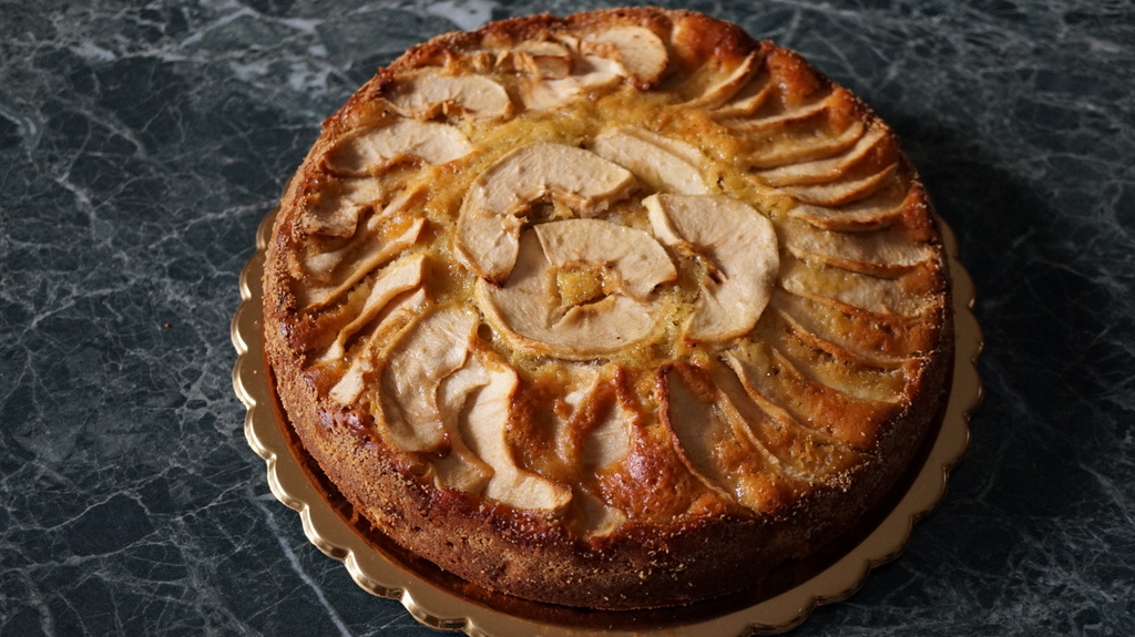 Torta di mele senza burro o margarina