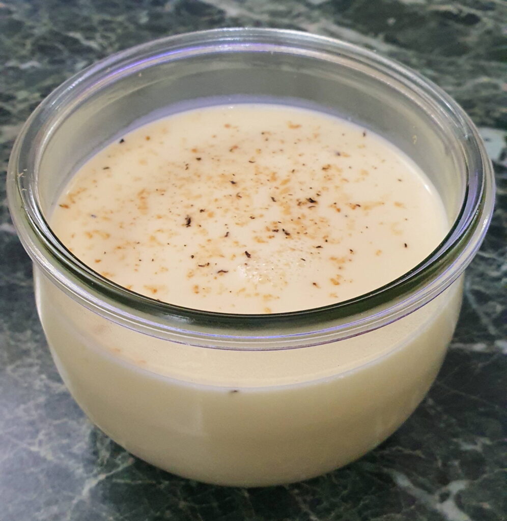 panna cotta vasocottura